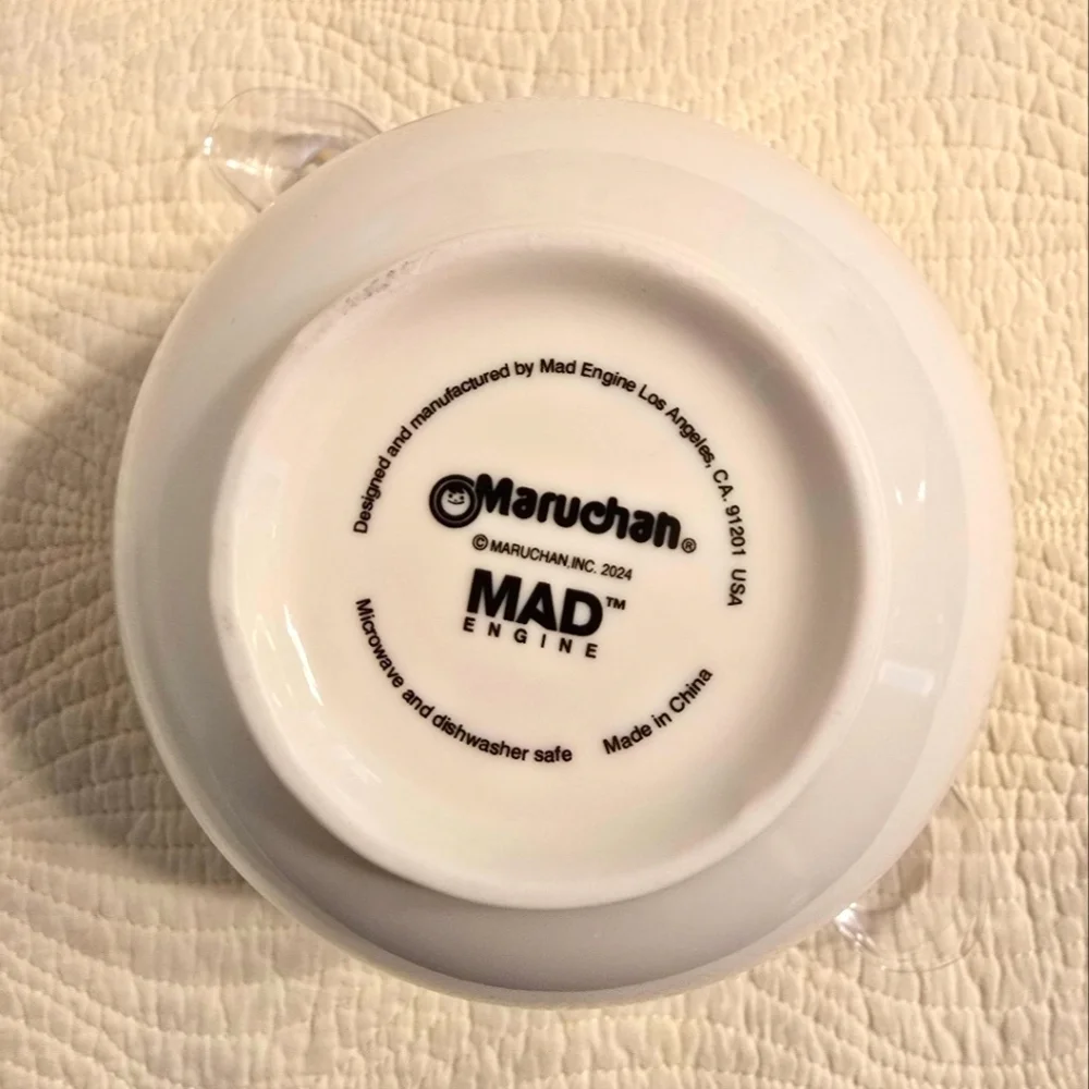 NIB Maruchan Ramen Bowl Set with Cute Face Design